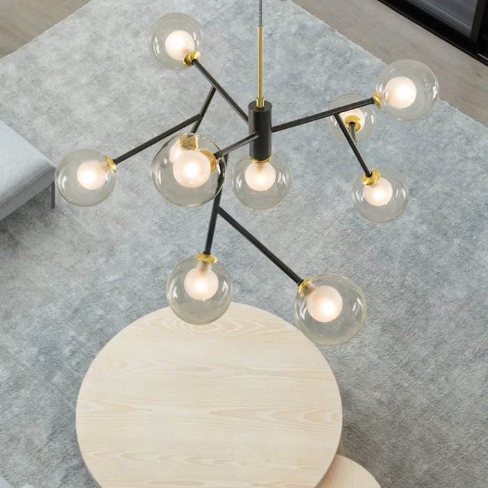 Подвесная люстра PEARL L5 Grey ImperiumLoft