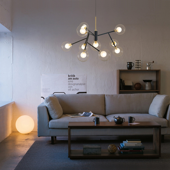 Подвесная люстра PEARL L5 Grey ImperiumLoft