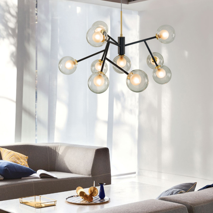 Подвесная люстра PEARL L5 Grey ImperiumLoft