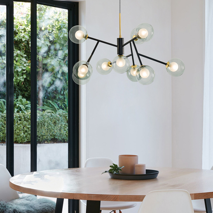 Подвесная люстра PEARL L5 Grey ImperiumLoft