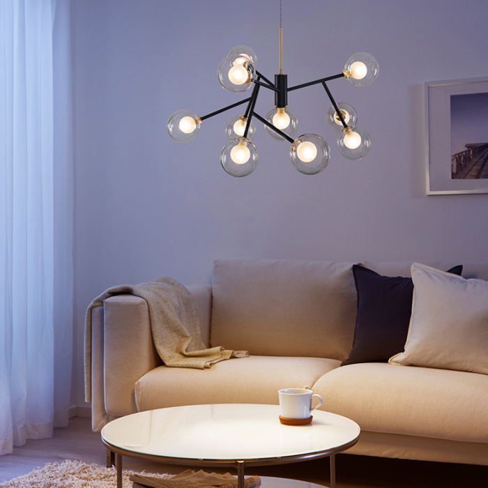 Подвесная люстра PEARL L5 Grey ImperiumLoft