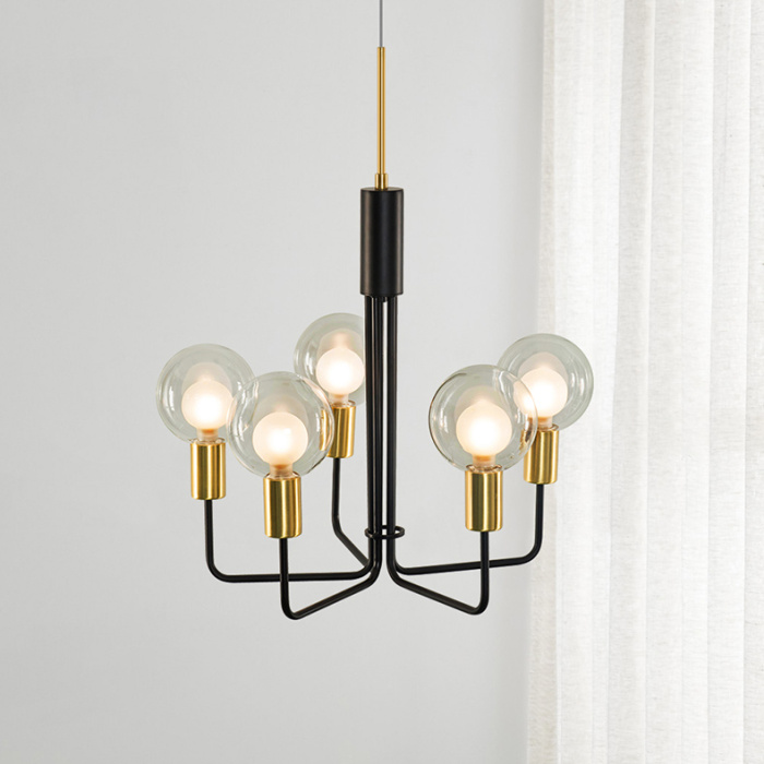 Подвесная люстра PEARL L5 Grey ImperiumLoft