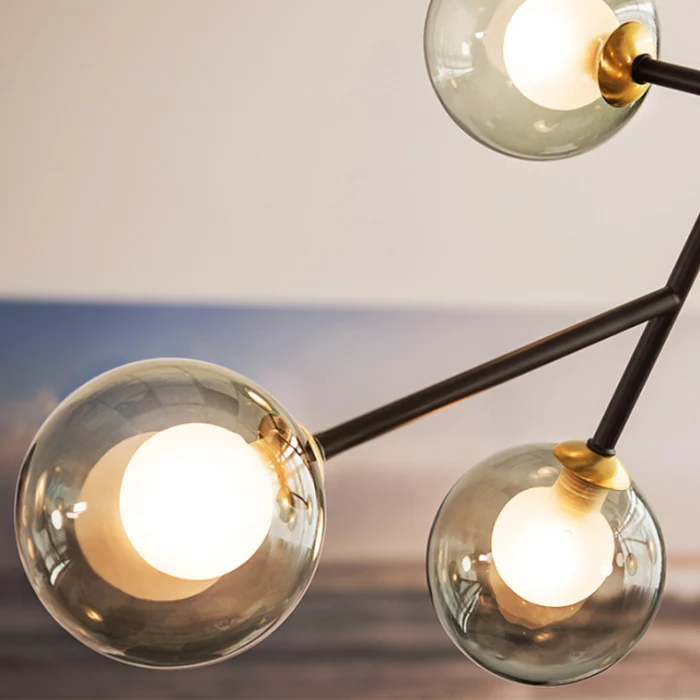 Подвесная люстра PEARL L5 Grey ImperiumLoft