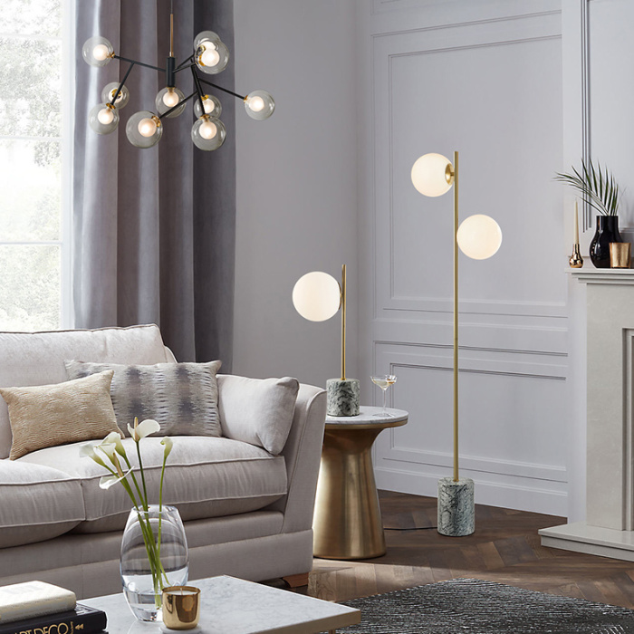 Подвесная люстра PEARL L5 Grey ImperiumLoft