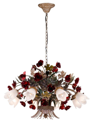 Люстра подвесная Lucia Tucci Fiori di rose 1760.8