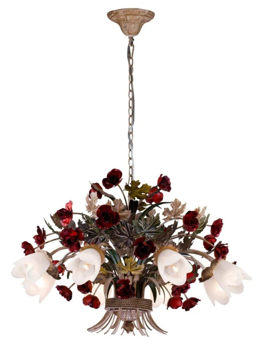 Люстра подвесная Lucia Tucci Fiori di rose 1760.8
