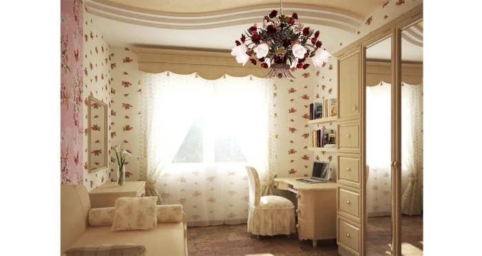 Люстра подвесная Lucia Tucci Fiori di rose 1760.8