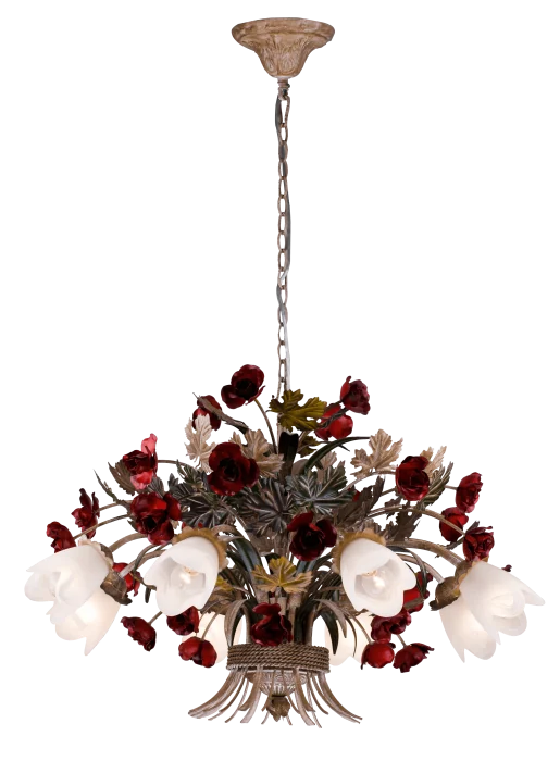 Люстра подвесная Lucia Tucci Fiori di rose 1760.8
