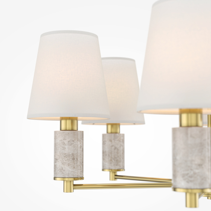 Люстра на штанге Maytoni Lira MOD483PL-06BS