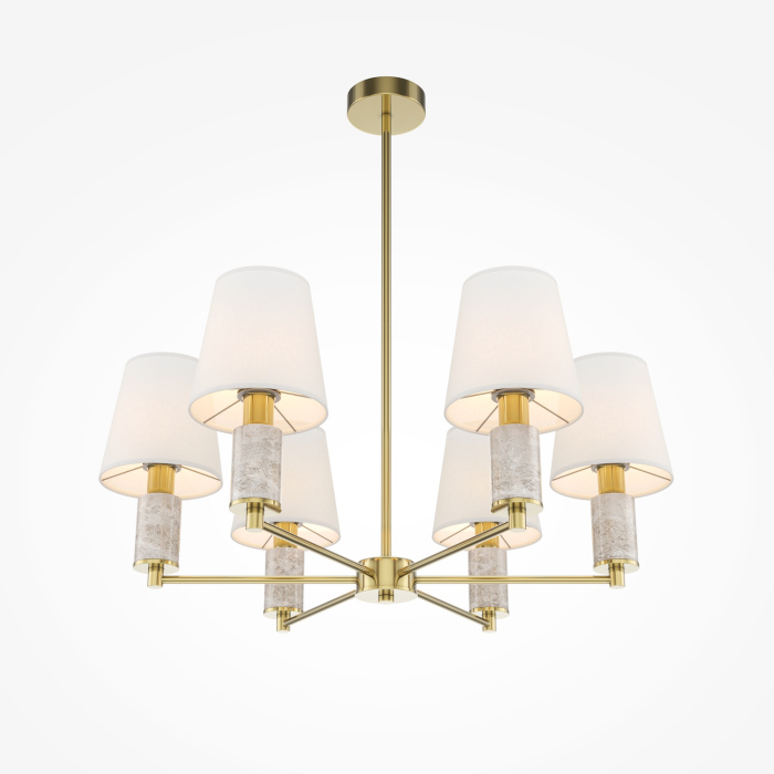 Люстра на штанге Maytoni Lira MOD483PL-06BS