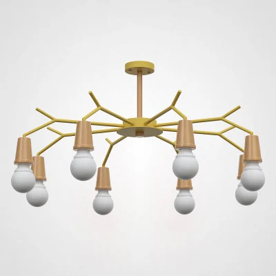 Люстра на штанге LES COLOR D95 Yellow ImperiumLoft 220504-23