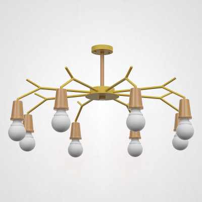 Люстра на штанге LES COLOR D95 Yellow ImperiumLoft 220504-23