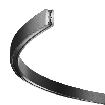 Шинопровод полукруг Maytoni Busbar trunkings Flarity TRX154-SR-D800-B