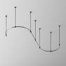 Шинопровод полукруг Maytoni Busbar trunkings Flarity TRX154-SR-D800-B