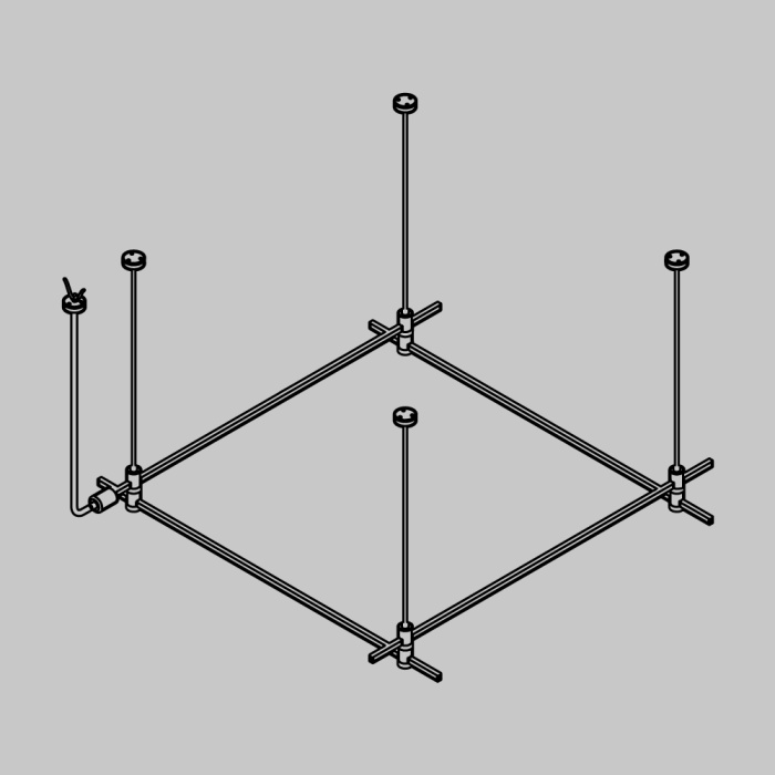 Готовая конструкция (набор) Maytoni TFC-Flar-H08-BS