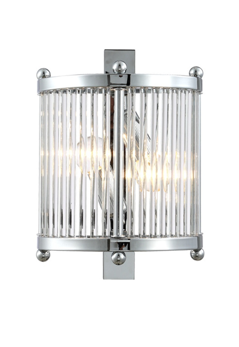 Бра Crystal Lux TADEO AP2 CHROME/TRANSPARENTE