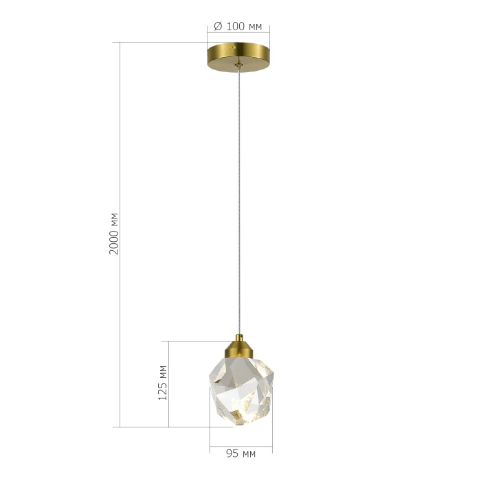 Подвесной светильник ST LUCE CASCATO SL6114.203.01