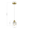 Подвесной светильник ST LUCE CASCATO SL6114.203.01