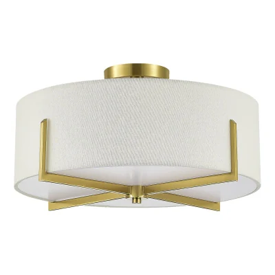 Светильник потолочный Латунь/Белый E27 4*60W SLE3010-302-04