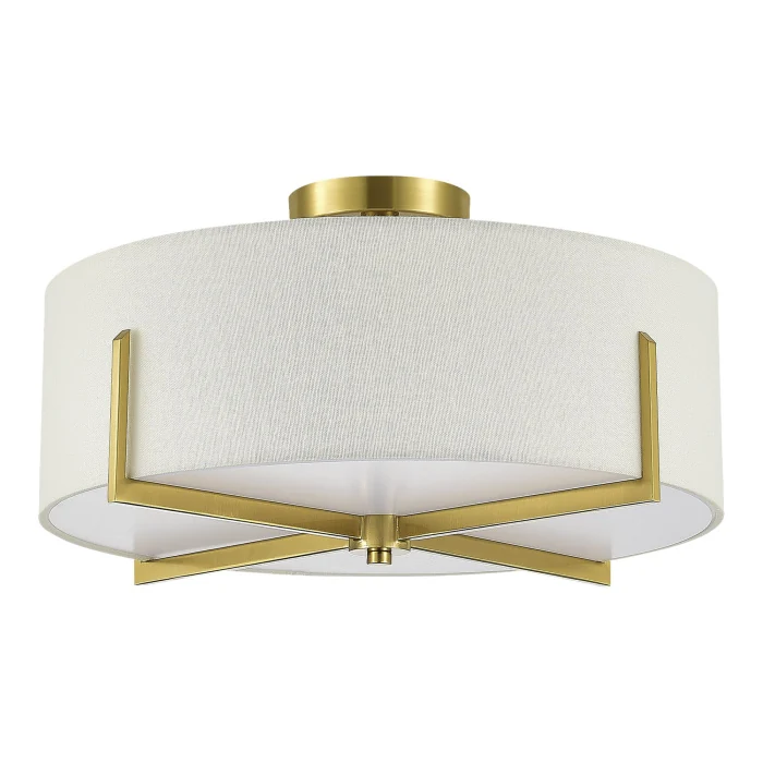 Светильник потолочный Латунь/Белый E27 4*60W SLE3010-302-04