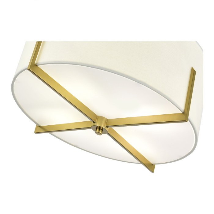 Светильник потолочный Латунь/Белый E27 4*60W SLE3010-302-04