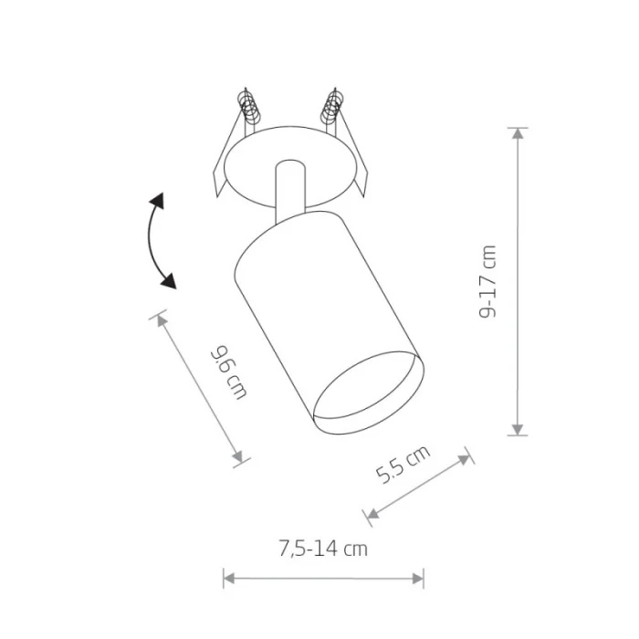 Спот Nowodvorski Eye Fit 9396