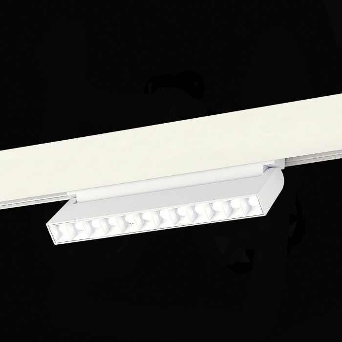 Магнитный трековый светильник SMART Белый LED 1*12W 2700K-6500K 1 080Lm Ra90 36° IP20 L ST372.506.12