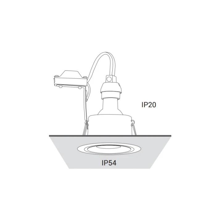 Встраиваемый светильник Nowodvorski Charlie White 8366
