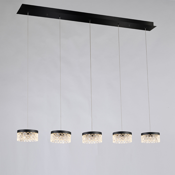 Подвесной светильник Delight Collection Diamond cut MD21020075-5B matt black