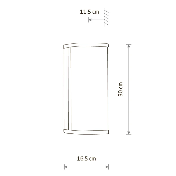 Настенный светильник Nowodvorski Palmas Led Chrome 10729