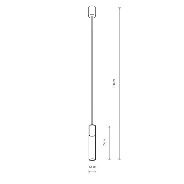 Подвесной светильник Nowodvorski Cylinder L Brass/Black 7867