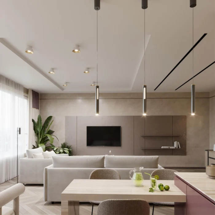 Напольный светильник HIGHTECH ODEON LIGHT 6643/5FL