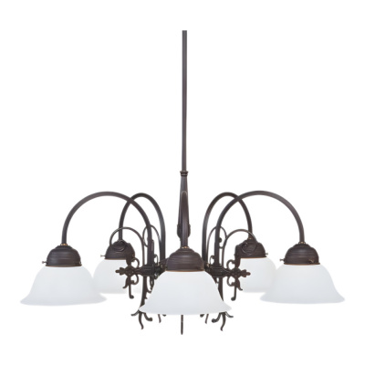 Люстра на штанге Berliner Messinglampen D35-11opA