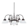 Люстра на штанге Berliner Messinglampen D35-11opA