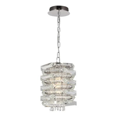 Светильник подвесной ST-Luce никель/прозрачный E14 1*40W SL6137.103.01