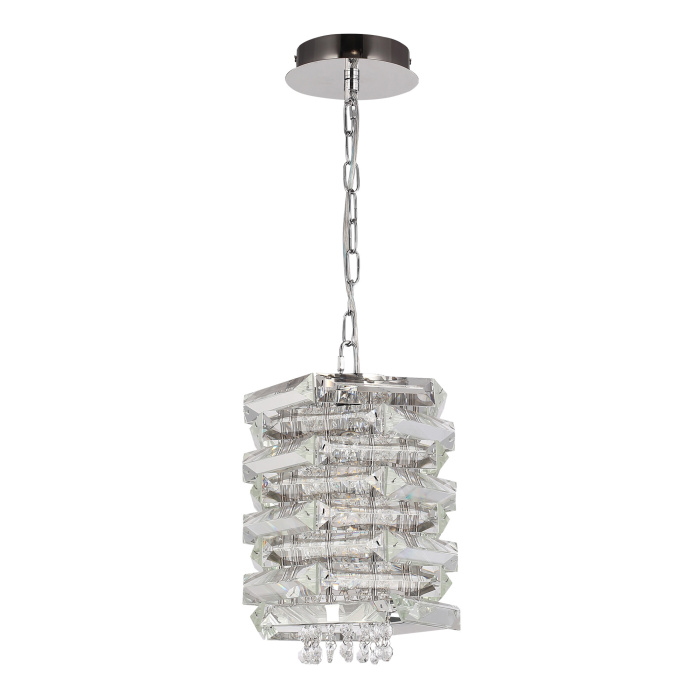 Светильник подвесной ST-Luce никель/прозрачный E14 1*40W SL6137.103.01