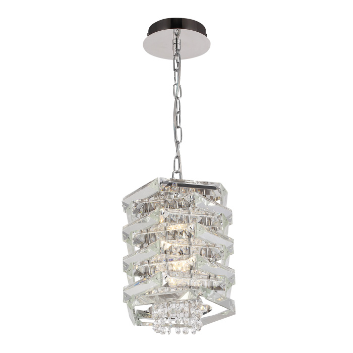 Светильник подвесной ST-Luce никель/прозрачный E14 1*40W SL6137.103.01