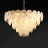 Подвесная люстра Delight Collection Crystal leaf 6302P/D800 gold/white