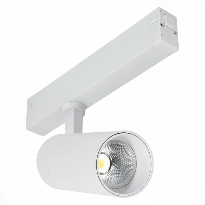 Светильник трековый Белый LED 1*20W 3000K 1 065Lm Ra>90 36° IP20 D60xH140 220V ST660.536.20