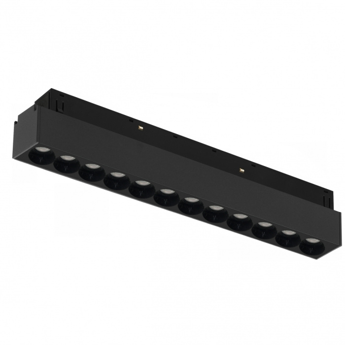 Светильник трековый магнитный iLedex VISION SMART 4822-002-L235-12W-38DG-BK (раб. с Алисой)