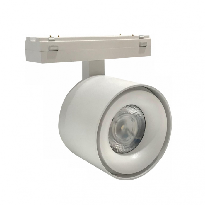 Светильник трековый магнитный iLedex VISION 4825-049-D74-10W-60DG-3000K-WH