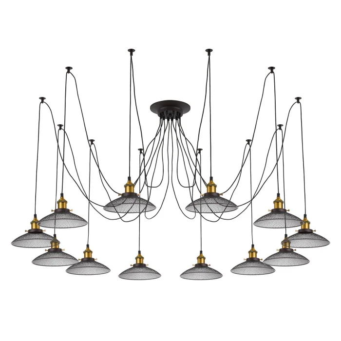 Подвесной светильник паук Citilux Эдисон CL451121