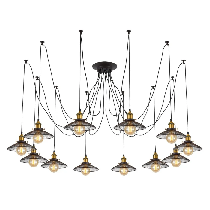 Подвесной светильник паук Citilux Эдисон CL451121