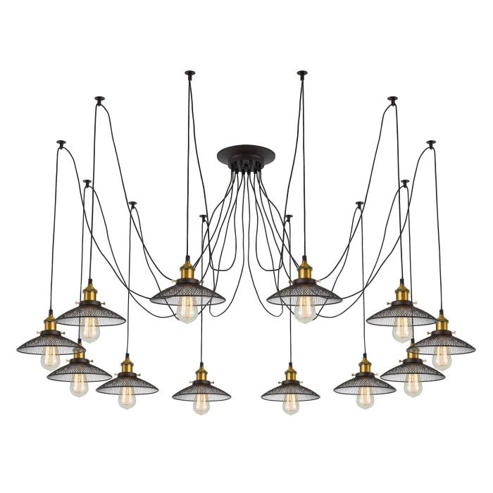 Подвесной светильник паук Citilux Эдисон CL451121