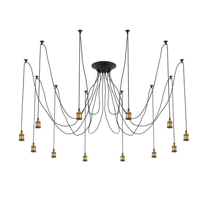 Подвесной светильник паук Citilux Эдисон CL451121