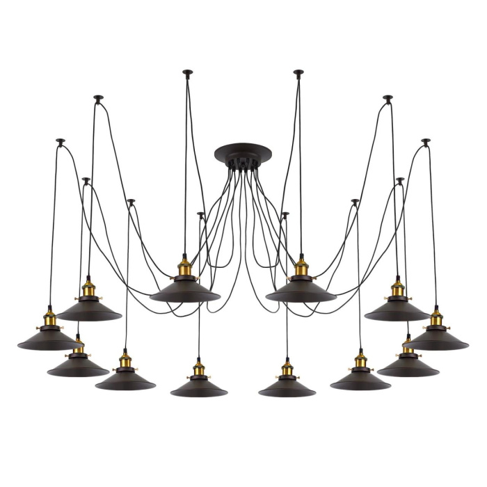 Подвесной светильник паук Citilux Эдисон CL451121