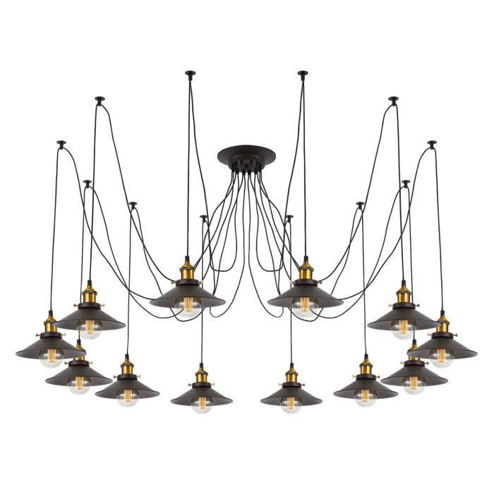 Подвесной светильник паук Citilux Эдисон CL451121