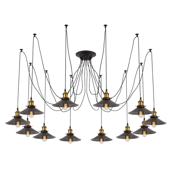 Подвесной светильник паук Citilux Эдисон CL451121