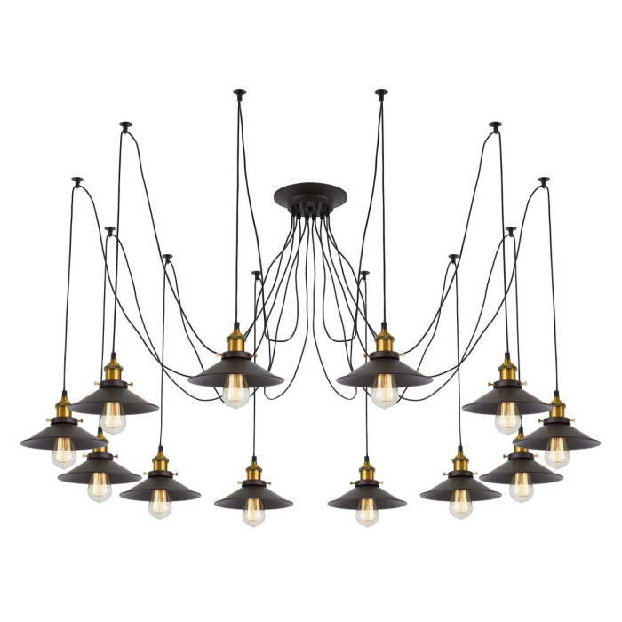 Подвесной светильник паук Citilux Эдисон CL451121