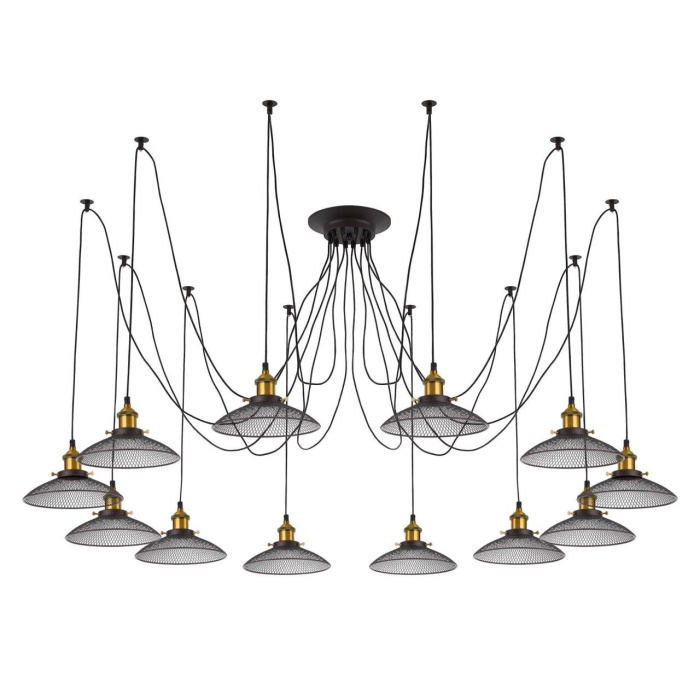 Подвесной светильник паук Citilux Эдисон CL451121